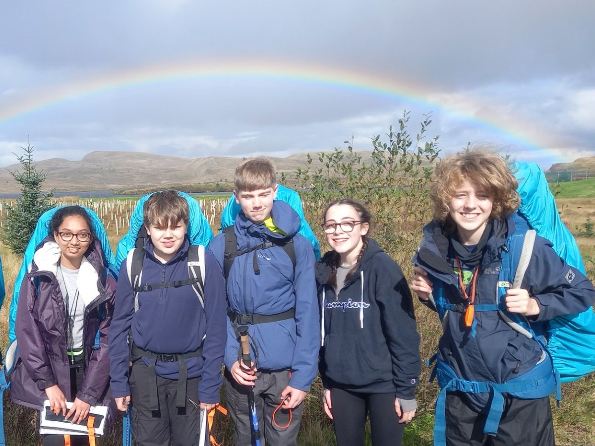 BAachievement's tweet image. Bronze Duke of Edinburgh's Award
We are very proud of the resilience and determination demonstrated by our S3 young people on their recent expedition. Well done! We have thoroughly enjoyed hearing about your highlights and how you worked together to overcome the challenges ⭐️🌟