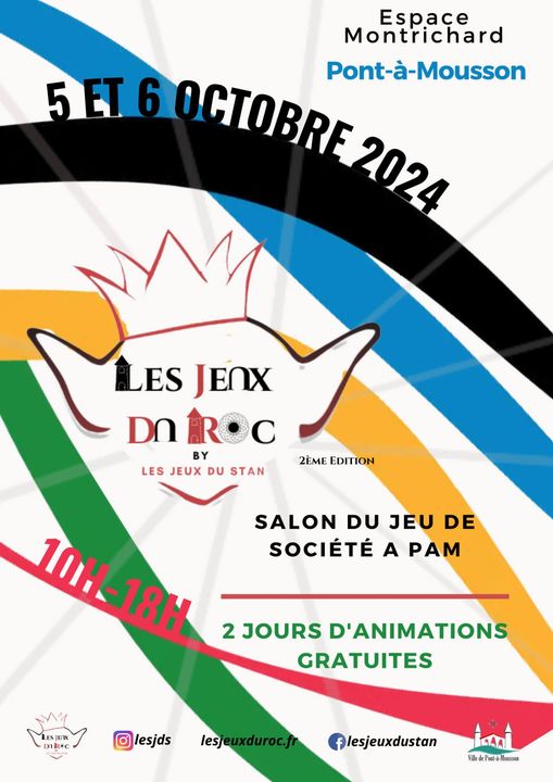 Multifaces_Ed's tweet image. 🛳 Tous le pont ! Où ? Mais à Pont-à-Mousson (54), moussaillon ! Samedi 5 et dimanche 6 octobre 2024, de 10h à 18h, venez découvrir les jeux de Multifaces Editions (dont Minuit, Meurtre en Mer 2de Edition) au Festival du Jeu. On s&apos;y voit, on s&apos;y revoit ?