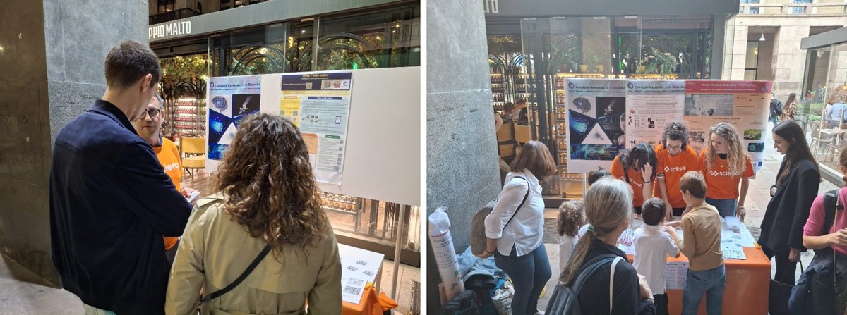 IeiitC's tweet photo. Grande partecipazione alle attività e ai laboratori @IeiitC alla #ERN24 di Milano!
@CoSciencee @cnr_scitec @cnrsocial_
#MSCAnight #EuropeanResearchersNight #ERN2024 #EUmission #ricerca #NER2024 #sciencecommunication https://t.co/PuCtGCR2Hc