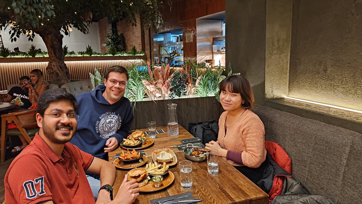 Lab clean + dinner. Can't believe it's almost a year since the group size is >1