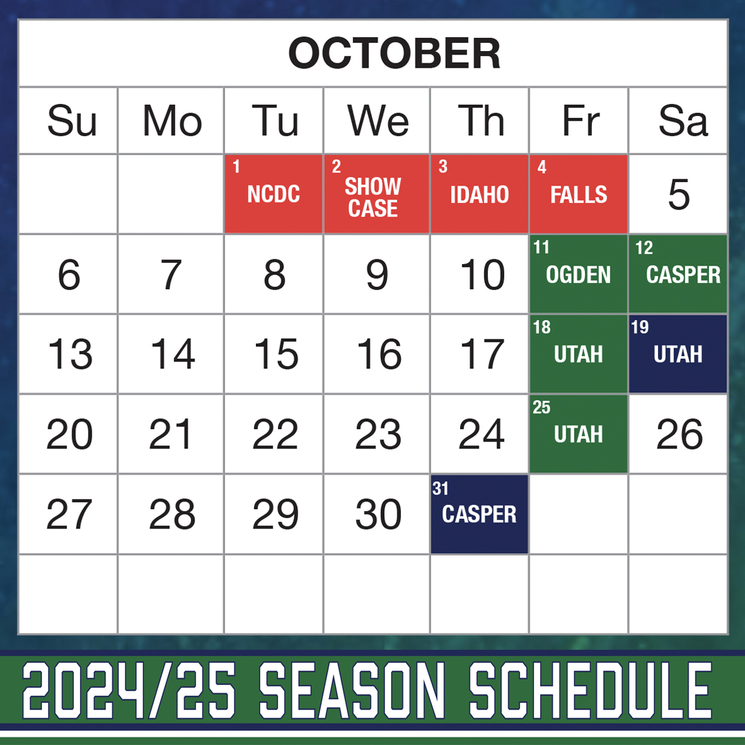 New month, new schedule