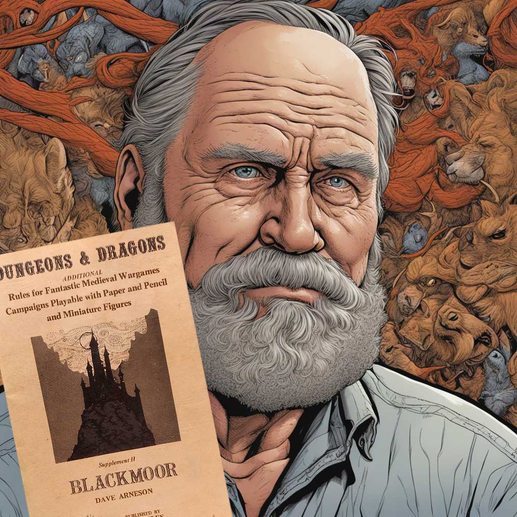 FastCharacter's tweet photo. HAPPY DAVE ARNESON DAY! Besides being half the founding minds behind Dungeons &amp; Dragons, Arenson's work on his #Blackmoor campaign has been  visited by my home playing group, both in #Mystara and its later echo in the northern #Flanaess. #dungeonsanddragons #dnd https://t.co/GbHtwd5Ruh