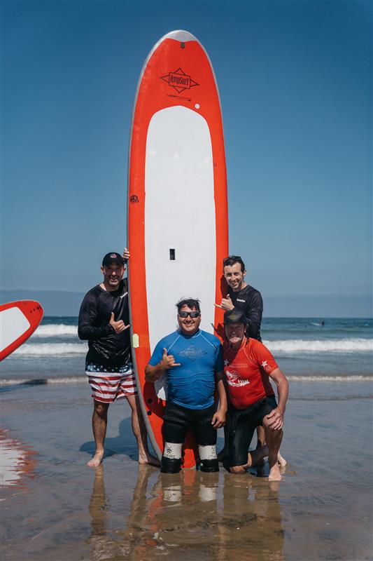 lifeatdeloitte's tweet photo. More from La Jolla Shores 🌊 

#TeamDeloitte volunteers gathered at the Veteran’s Summer Sports Clinic, supporting the well-being of wounded warriors and veterans as they took on adaptive surfing.

#ImpactAllYear #DeloitteSupports #ImpactThatMatters https://t.co/Y9BlTNn8hP