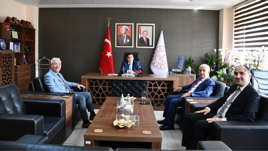GultekinProf's tweet photo. Tekirdağ il milli eğitim müdürlüğüne atanan  Sayın Abdülaziz Yeniyol beye hayırlı olsun ziyaretinde bulunarak  yeni görevinde başarılar diledik.. https://t.co/HD1fNI1XXh