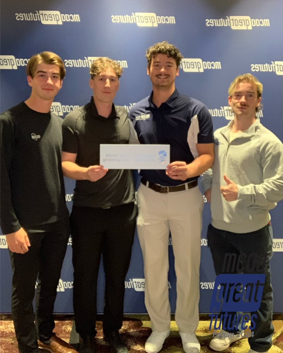 mcamanitoba's tweet photo. MCAM UofM Price Faculty of Engineering were welcomed at the MCAA Great Futures Conference as a new emerging MCAA Student Chapter 🙌

#UofM #PriceFaculty #FacultyofEngineering #StudentChapter #MCAM #MCAA #MCAC https://t.co/tm5KIwAArD