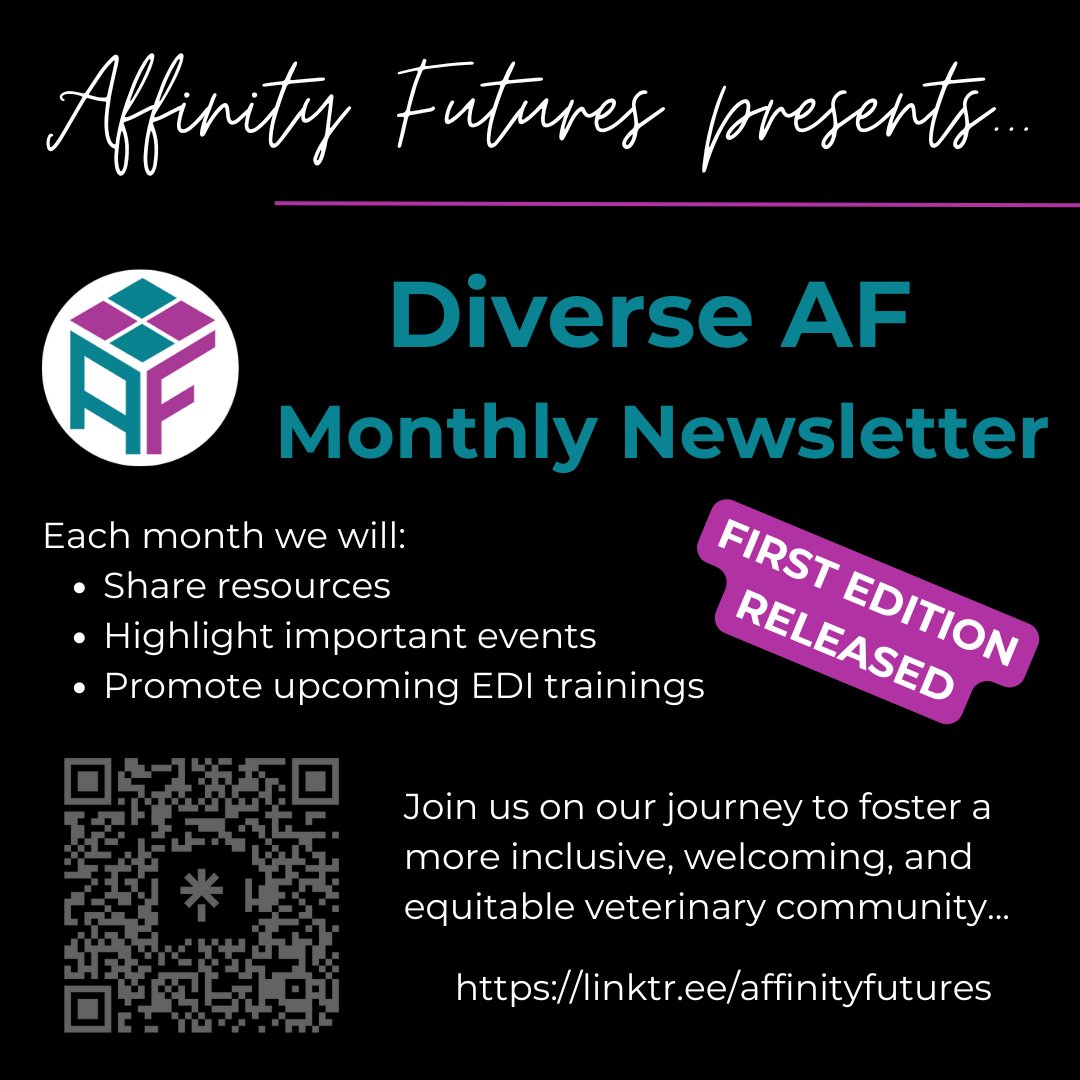 The wait is over—our new Affinity Futures Newsletter is here! 
With each issue, we aim to inspire and inform professionals about the importance of an inclusive workplace culture.

Tap the link in our bio to sign up to our mailing list: vist.ly/3mhs7bp - don't miss out!