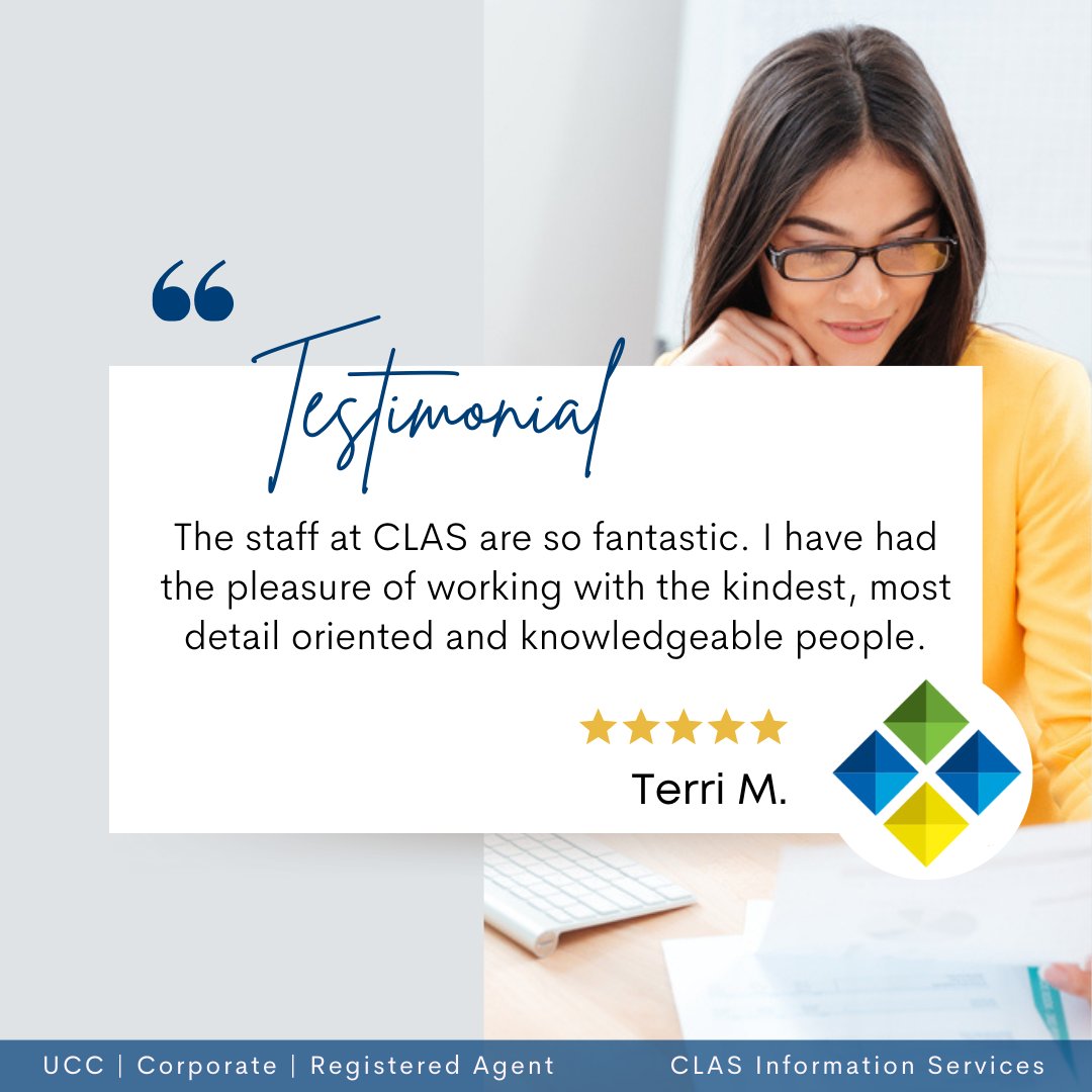 CLASINFO's tweet image. #testimonialtuesday #claskudos #legalservices
800.952.5696 | connect@clasinfo.com | Visit us online! hubs.la/Q02zwwJD0