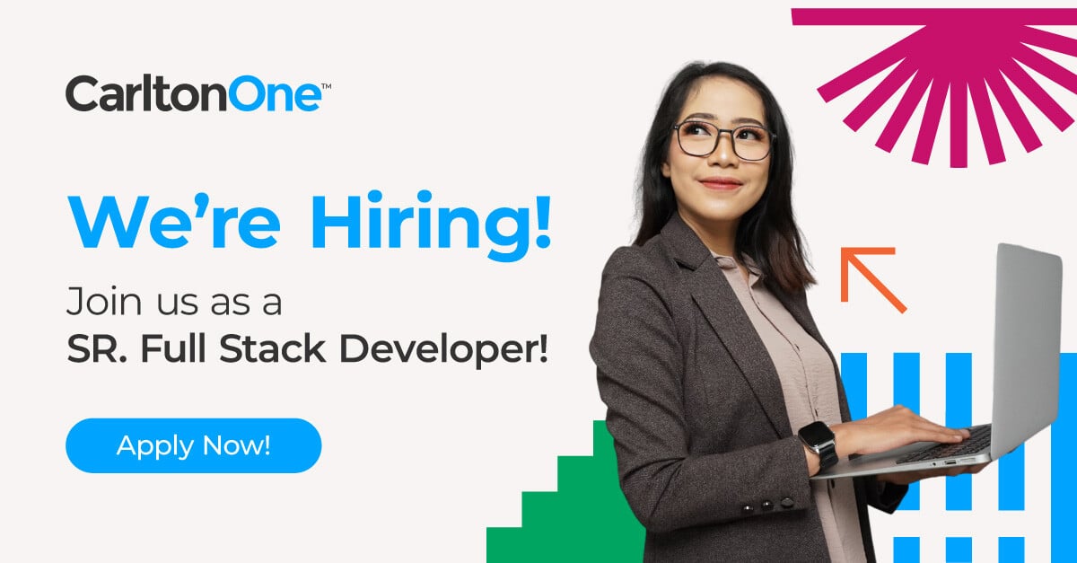 We are hiring! CarltonOne is a global B2B tech company that helps the world reward exceptional people. As a Senior Full-Stack Developer, you will collaborate within an open development environment to solve complex client problems. Apply here: hubs.la/Q02RqlFS0