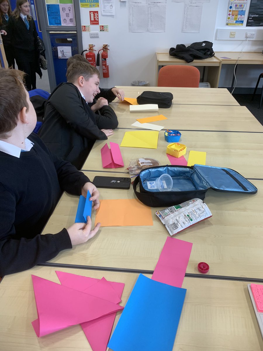 Linwood High School Library tweet media