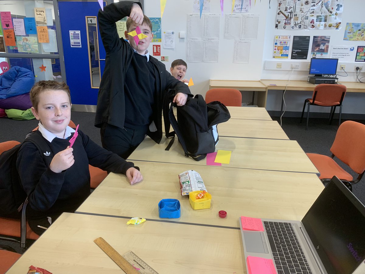 We’ve been having lots of fun making paper craft in the library during Tuesday lunchtimes.