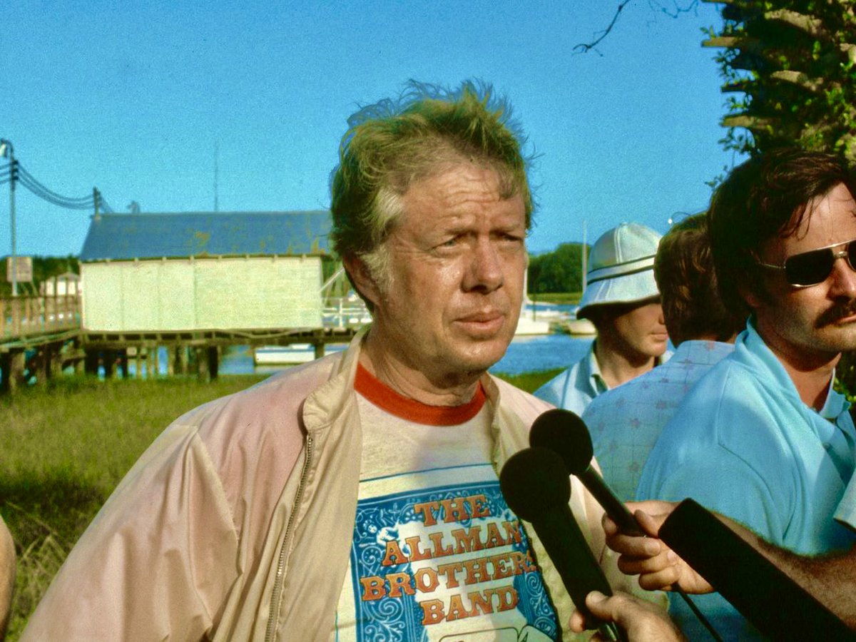NatalieLShorter's tweet photo. Happy 100th birthday, President Jimmy Carter, a true statesman and humanitarian! ✨️

From brokering the historic Camp David Accords to championing human rights and affordable housing through Habitat for Humanity, President Carter has left an indelible mark on our nation and the world. His commitment to peace, justice, and service is an inspiration to us all.

As we celebrate this incredible milestone, we are working tirelessly to deliver another milestone on November 5th—electing Kamala Harris as our next president. Let’s honor President Carter’s legacy by continuing to fight for the values he’s dedicated his life to. Here’s to 100 years of an extraordinary life and the promise of a bright future! #Carter100 #Harris2024 #Onward