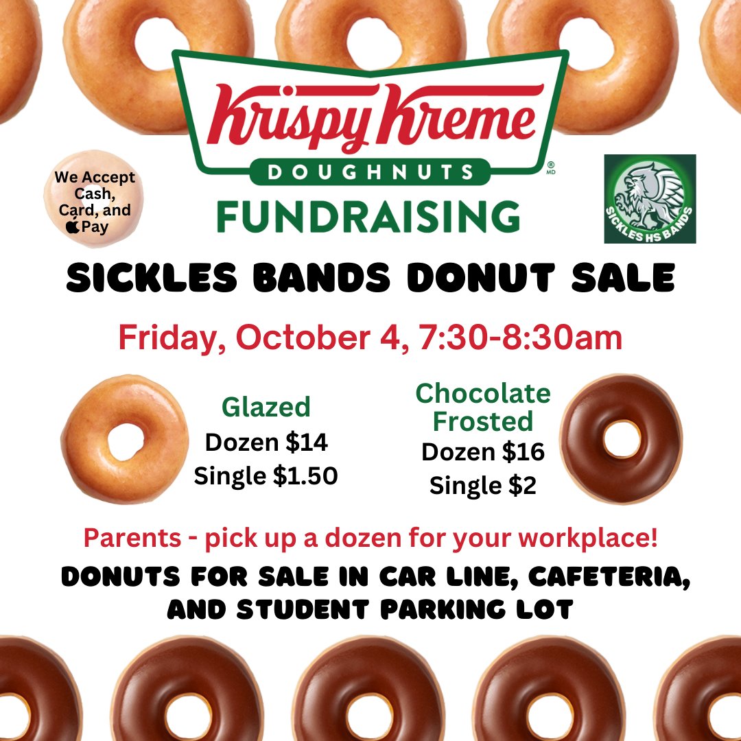 It's almost🍩 Friday!  Tomorrow, 10/4!