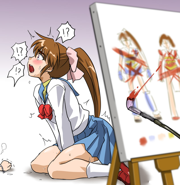 10/2は「美術を楽しむ日」なんですって。
せっかくなのでそれっぽい過去絵などを。
JOJO第3部、花京院初登場時の絵筆を使った不思議能力、いいですよね。
#淫獣聖戦 