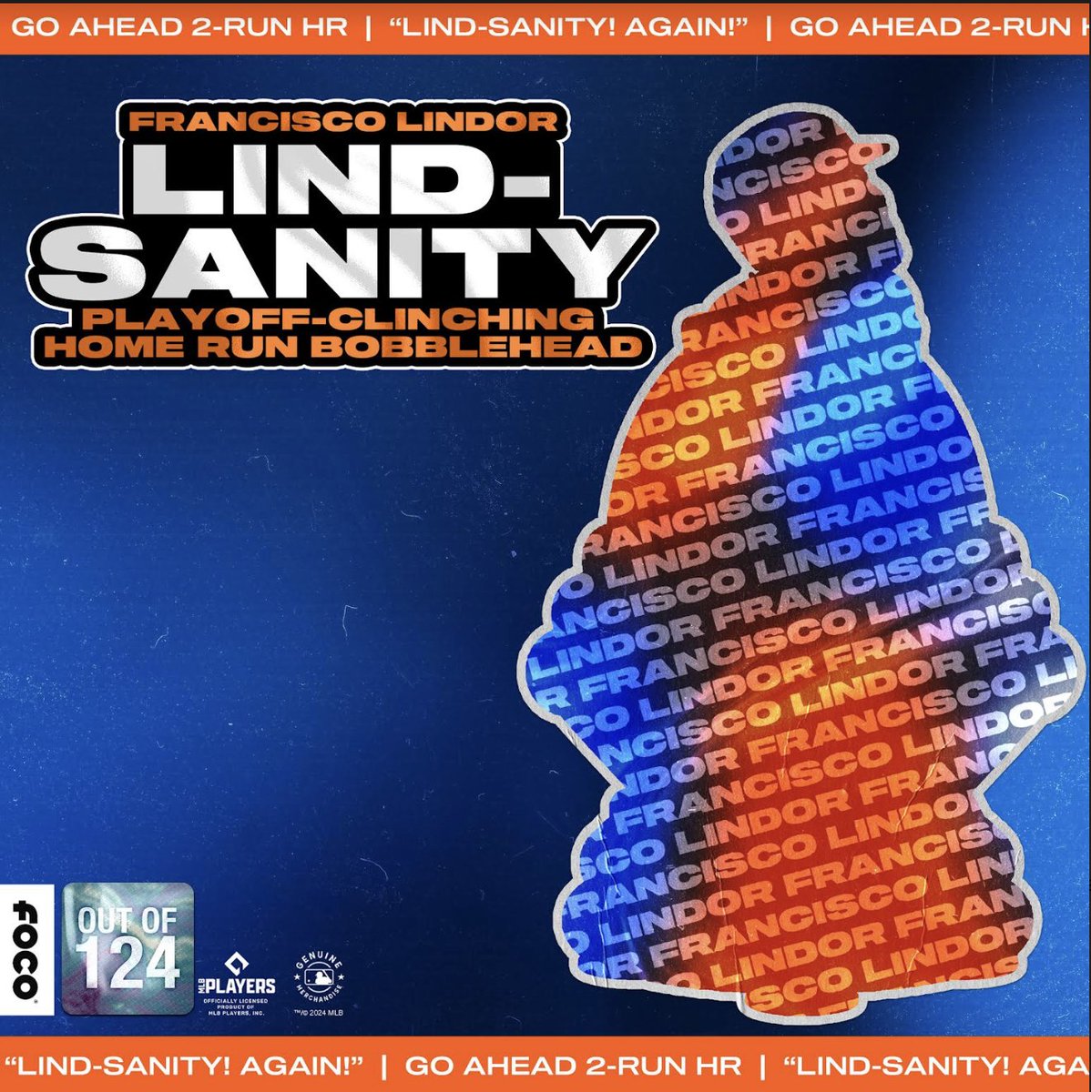 🚨METS GIVEAWAY🚨

we're partnering with FOCO to give away a Francisco Lindor New York Mets Playoff Clinching Home Run Bobblehead! #LGM 

TO ENTER:
-Follow Us, <a href="/focobobbles/">FOCO BOBBLES</a>, &amp; @focousa
-Retweet

*Bonus Entry*
- Tag 2 Mets fans

Winner chosen 10/4