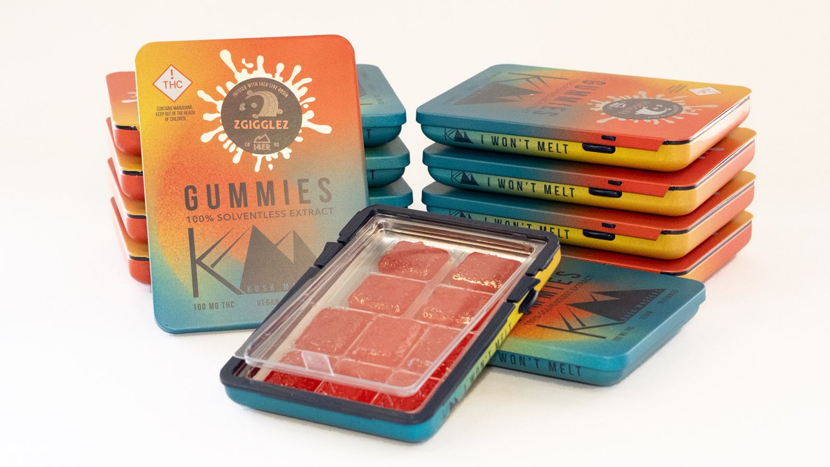 Experience the perfect blend of nature and relaxation with our Strawberry flavored Honey Banana Ros!n Gummies. Crafted with premium rosIn by 14er and natural 🍓 flavor, these gummies offer a smooth, pot3nt, and flavorful journey. 

#Colorado #Denver #Boulder