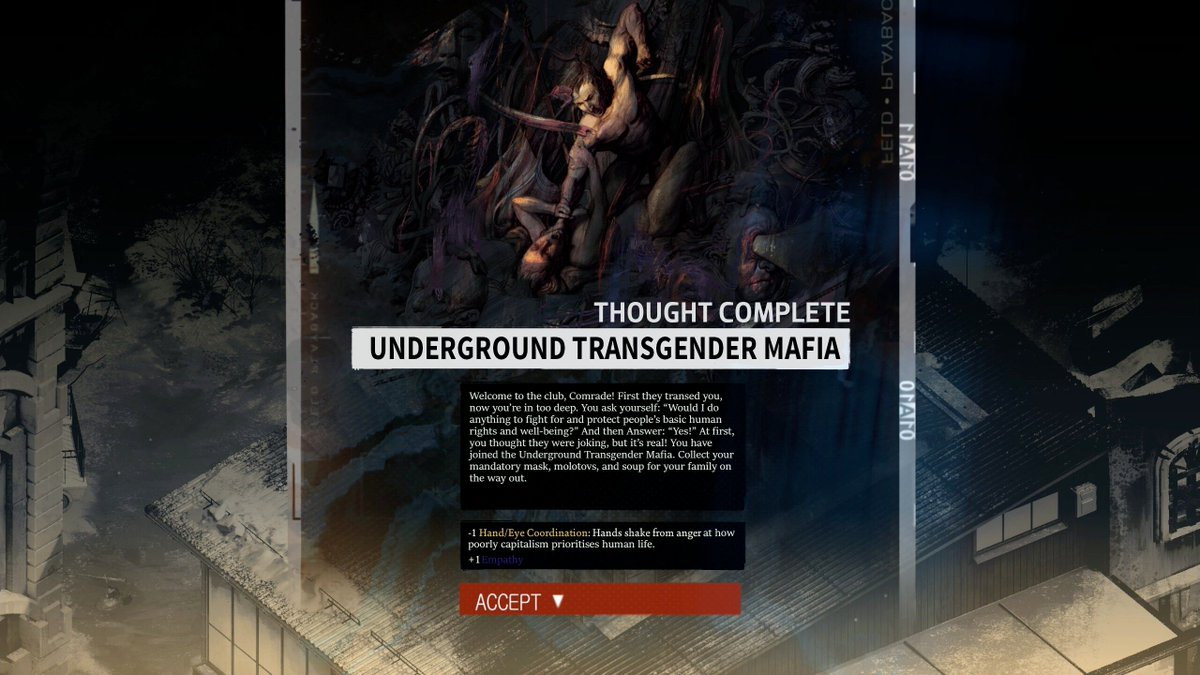 Welcome to the Underground Transgender Mafia, Comrade!