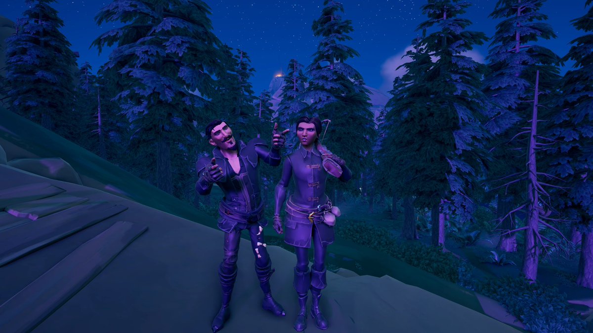 Badhelmsman's tweet photo. Theme: Couples Costumes    
“Hansel and Gretel”
#SeaOfThieves #StyleOfThieves
@SeaOfThieves https://t.co/lndFp3xYqI