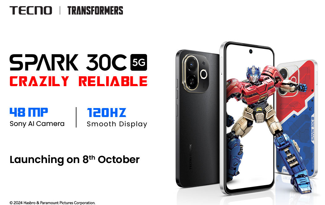 SujanTharu66's tweet image. Tecno Spark 30c 5G launching in India on October 8

💾4GB+64GB: Rs 9,499
💾4GB+128GB: Rs 9,999 
📱6.6&quot;HD+ 120Hz Refresh Rate LCD Display 
🦾 Dimensity 6300
🔋5,000mAh battery
🔌18W Charging
🤳8MP
📷48MP IMX852 + AI lens, dual LED flash
🍭Android 14 | HiOS 14
#tecnospark30c #tecno