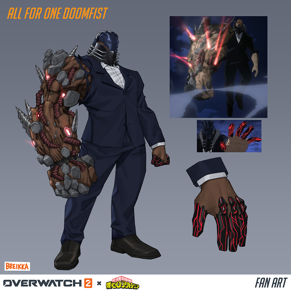 breikka's tweet photo. All For One Doomfist
#MyHeroAcademia #Overwatch #Overwatch2 https://t.co/OaTzALuNtI