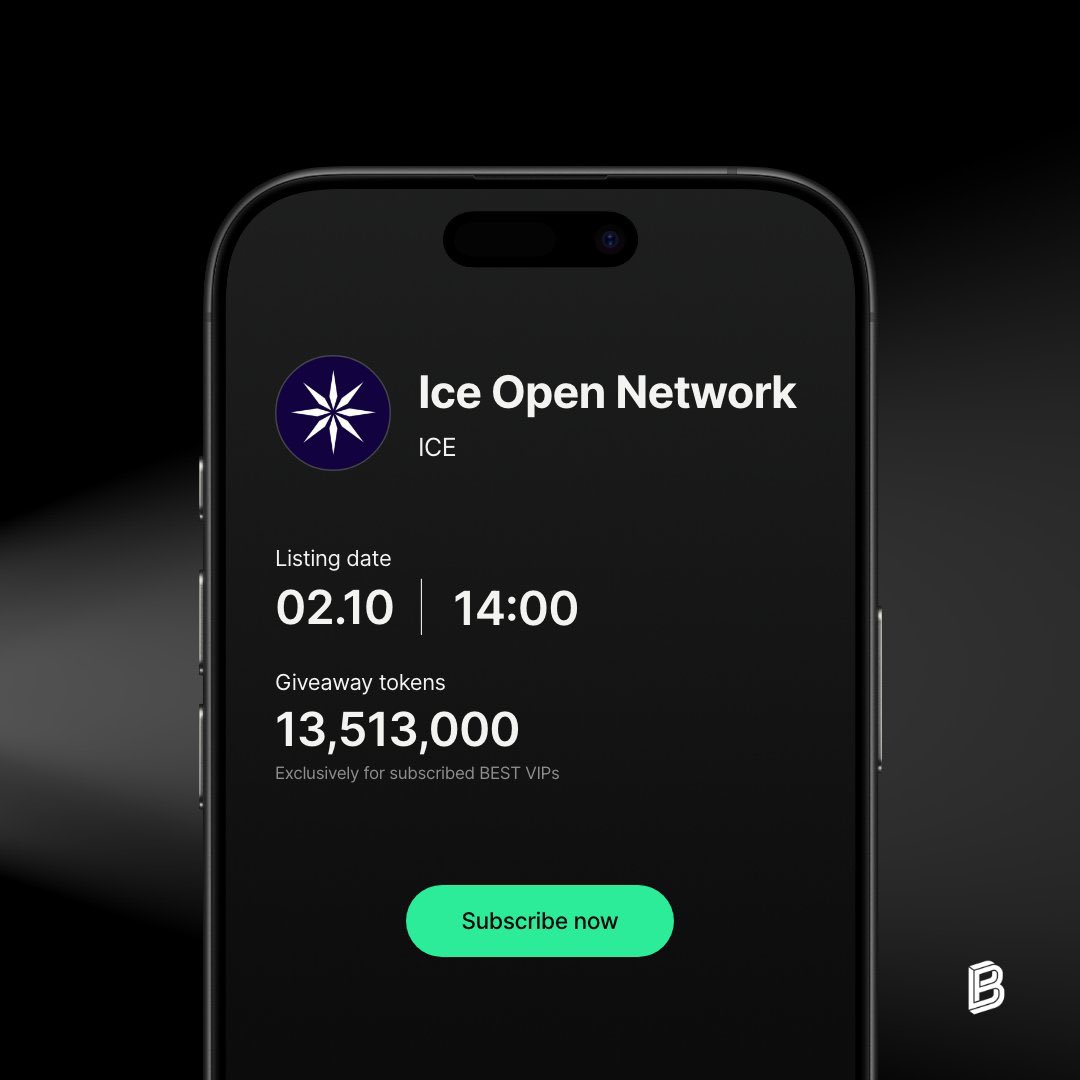 VSN_Unofficial's tweet photo. New Listing via Bitpanda Spotlight 🔥

Date: 02/10/2024 14:00 MEZ
Coin/Token : ICE
Mcap: €44.1M

Get free Token as BEST-Vip🤩

@ice_blockchain X @Bitpanda_global https://t.co/LRL8Di7QfV