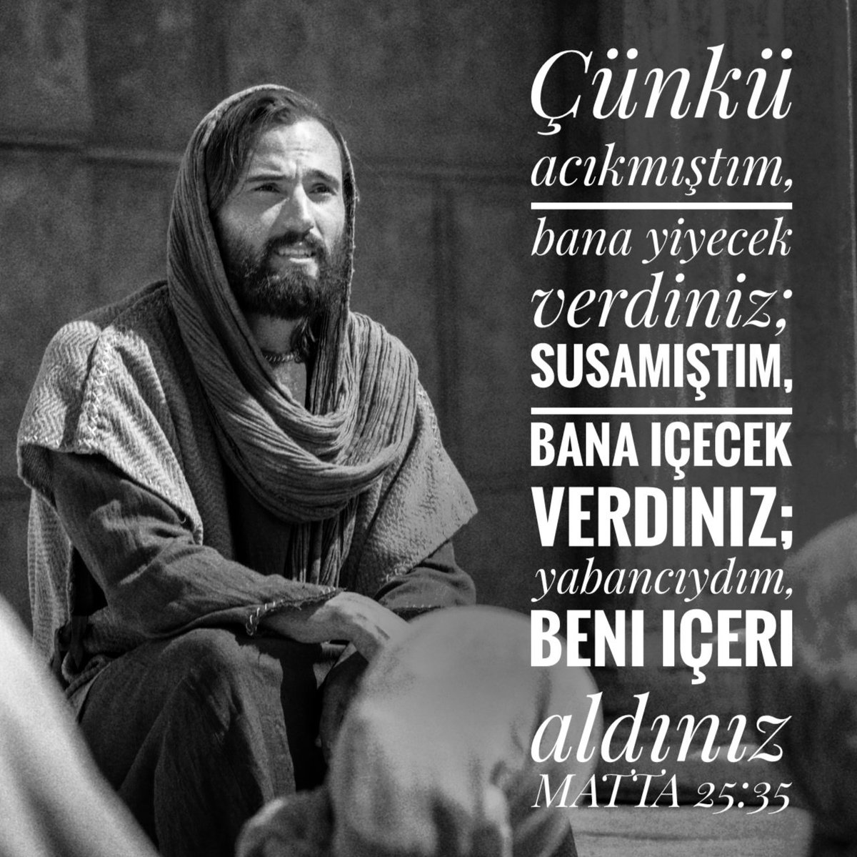 Kime yemek verebilir, kimlere giydirebilir, kimlere su verebilirsiniz?