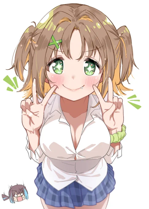 もみじ「なぁっ!!!・・・」#おにまいお絵描き #桜花あさひ 