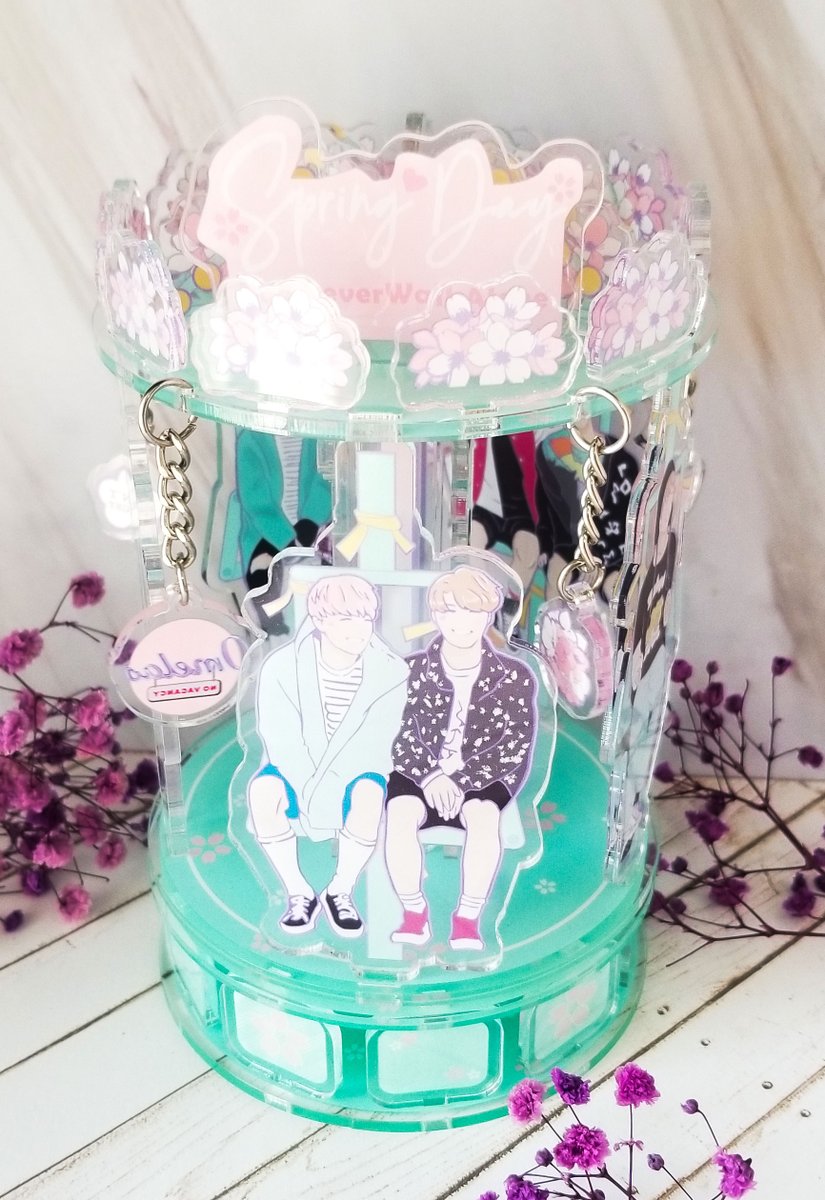 KoJikook's tweet photo. Last one Spring day carousel is available on my ETSY now.
#btsgift #btspin #btspincollection #BTS #방탄소년단 #Namjoon #RM #Seokjin #Jin #Yoongi #SUGA #Hoseok #jhope #Jimin #Taehyung #V #Jungkook #Kpoppins #btsenamelpins #BTSpins #designdrop #btspincollection #btsmerch https://t.co/tQqOqPijSm