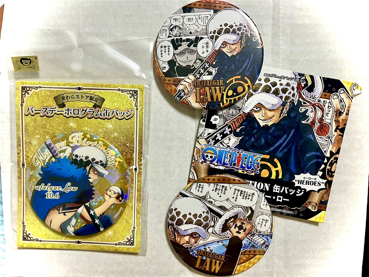 推しの誕生月ということで
もちろん初日に行ってきました🎁
デザイン良すぎだし、ウィナー島衣装だし、最高すぎる✨
久しぶりにローくんのheroesもあったので2個購入被り無し⋆⸜(* ॑꒳ ॑*  )⸝