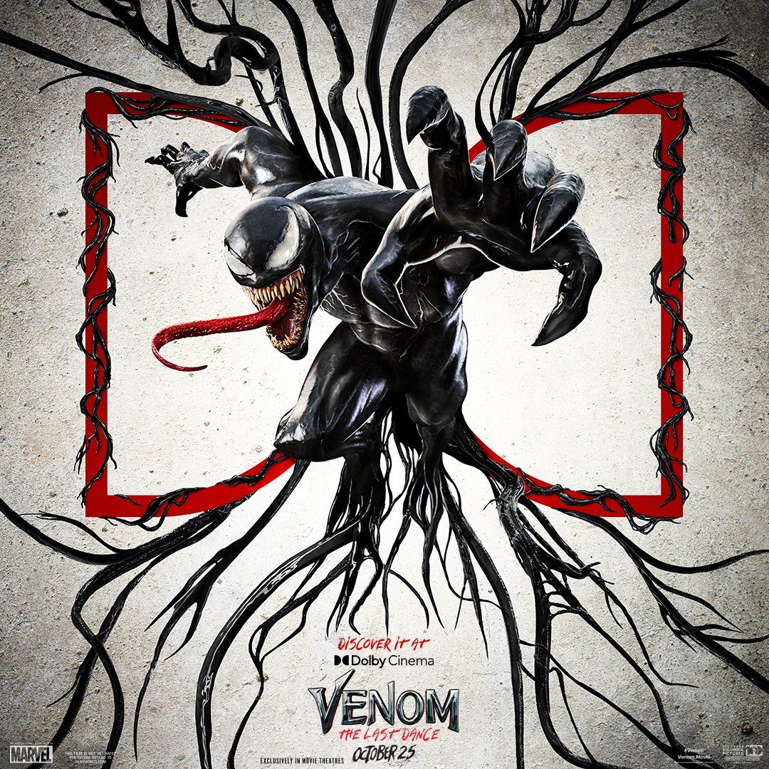 MCU_Direct's tweet photo. Here's the official Dolby poster for #VenomTheLastDance! https://t.co/7t31GgsaCK