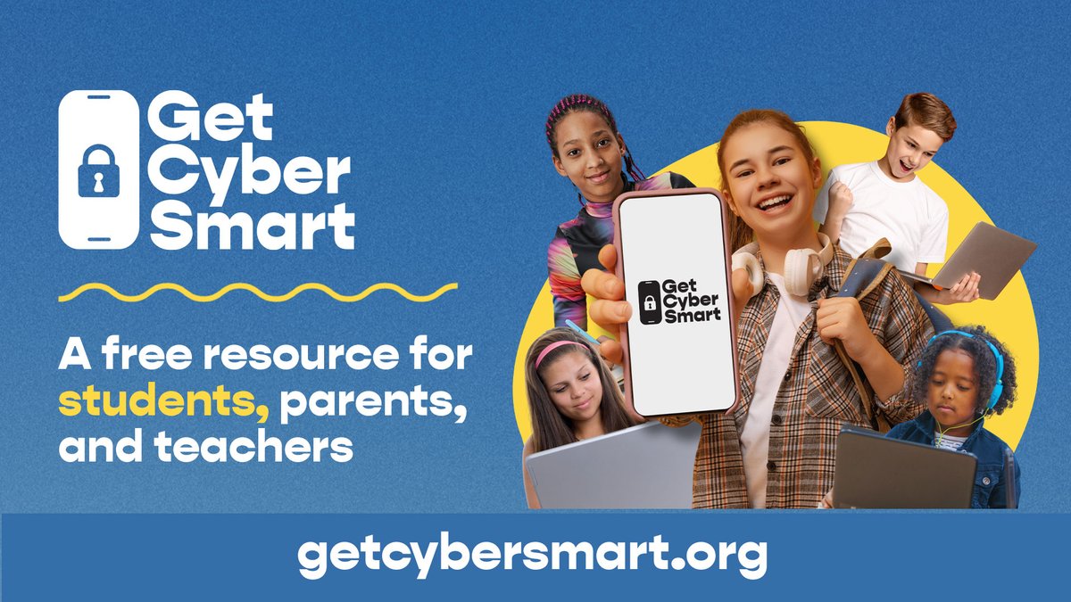 To kick off #CybersecurityAwareness Month, Girls Who Code’s Cyber Education Alliance—powered by @CraigNewmark Philanthropies—is excited to launch the #GetCyberSmart campaign. #GetCyberSmart2024 #SecureOurWorld getcybersmart.org