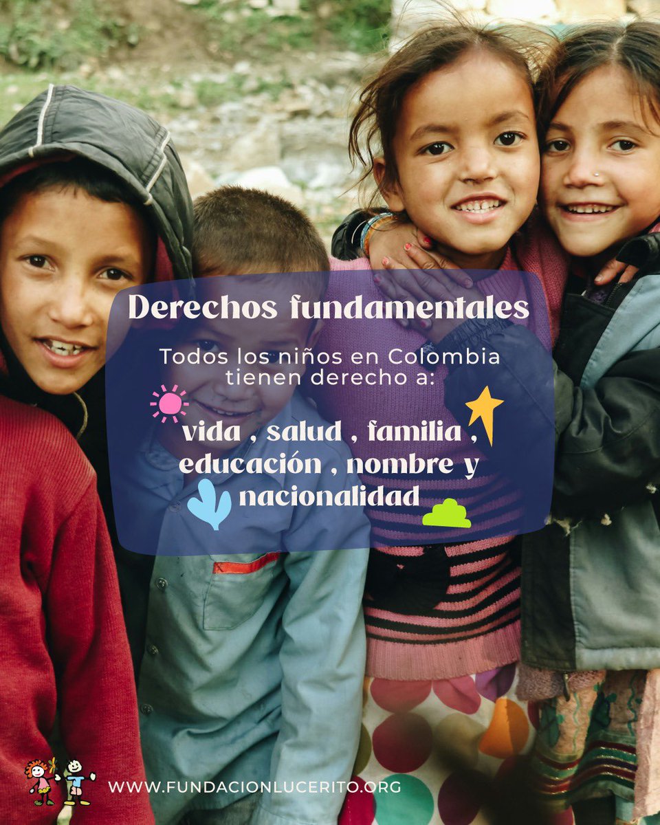 luceritofundac's tweet photo. Creemos que todos los niños y niñas tienen derecho a una vida feliz y segura. 🧸🪀🪁

Únete a nuestra misión para garantizar los derechos de los niños y niñas. 

#DerechosDeLosNiños #ProtegeSuInfancia #FundaciónLucerito #NiñosSeguros #EducaciónParaTodos #NoALaViolencia https://t.co/Y6ybosmZB0