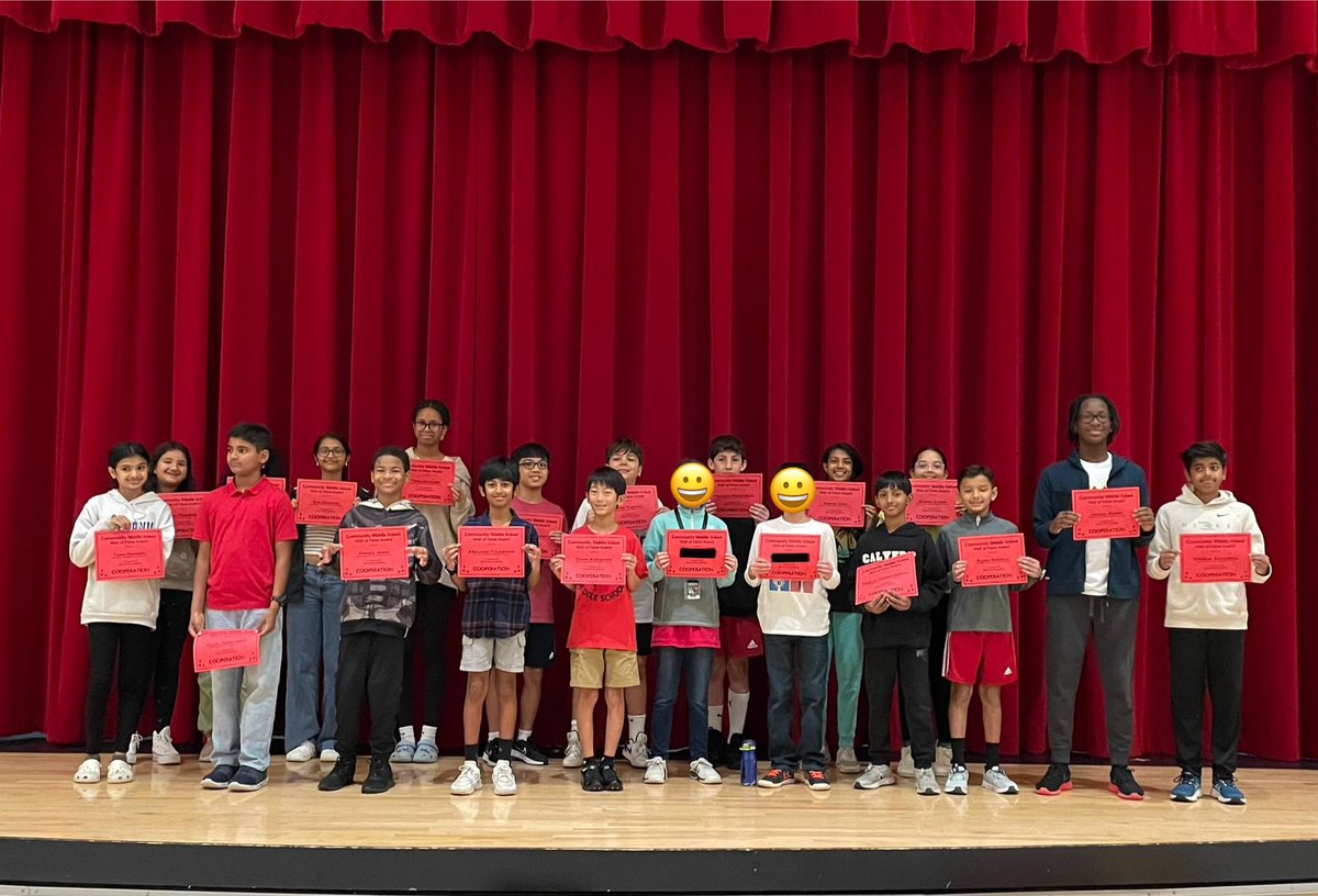 DrSchimpfCMS's tweet photo. We were pleased to recognize our #Panthers for September’s Wall of Fame focused on Cooperation! Well done and thanks for positively contributing to #TEAMCommUNITY! #wwprsd https://t.co/VASjp0D6l9