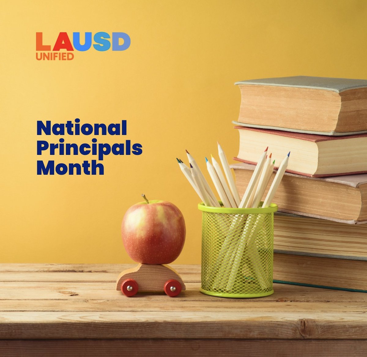 LASchools's tweet photo. October is National Principals Month. We honor and celebrate our principals for all they do every day. https://t.co/GCzxc2H5zD