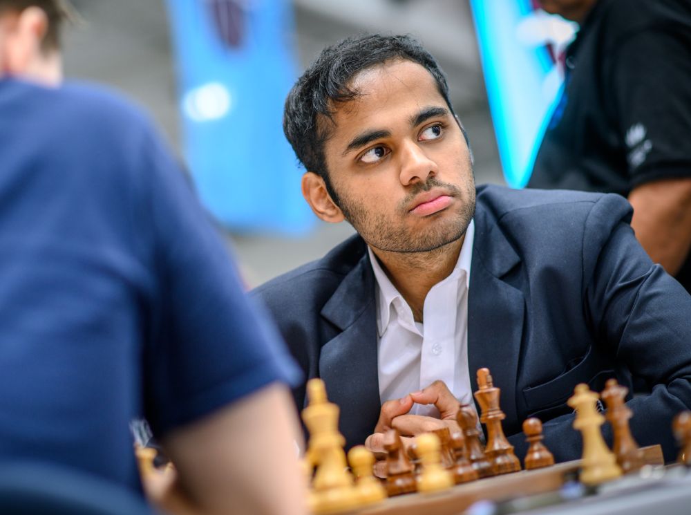 🇮🇳 Erigaisi enters top 3 Open in October 2024 rating list 🔥

The individual gold winners at the 45th Chess Olympiad 🇮🇳 Arjun Erigaisi and 🇮🇳 Gukesh D delivered brilliant performances in Budapest, earning 19 and 30 rating points respectively. Both reached their career high and