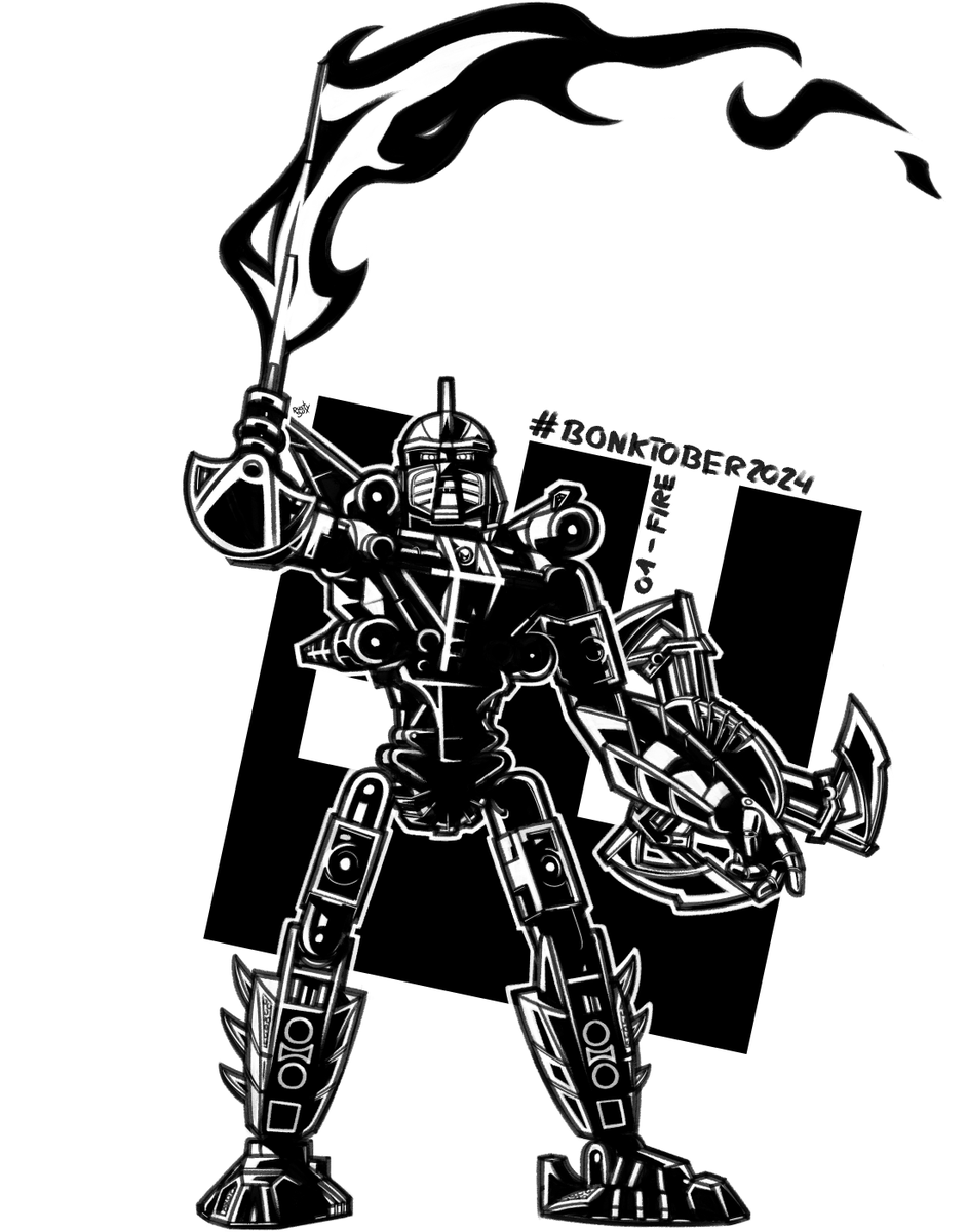 rusty_box's tweet photo. #Bonktober2024 - Day 01 - Fire

"Time and experience had made him less a warrior and more a leader of Toa."

Tahu, courageous Toa of Fire

#Bionicle #Bonktober #Inktober #inktober2024 #bioniclefanart #toa #tahu #mistika #fanart #art #digitalart https://t.co/wzhlpczhTS