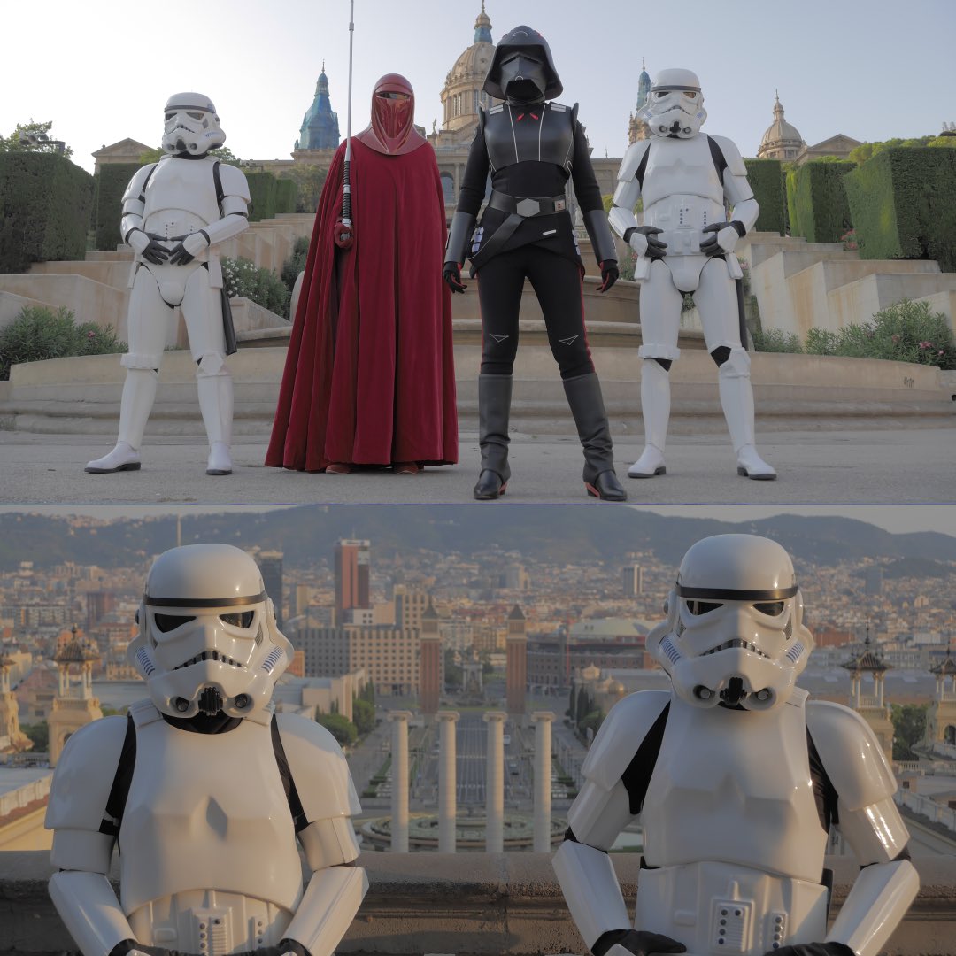 ¡La Legión 501 - Spanish Garrison estará presente en la Comic Con Costa Brava! 🌟 
Esta organización recrea trajes imperiales de manera impresionante. Prepárate para ver a los mejores cosplayers de la saga y sumergirte en el universo de Star Wars con ellos.
