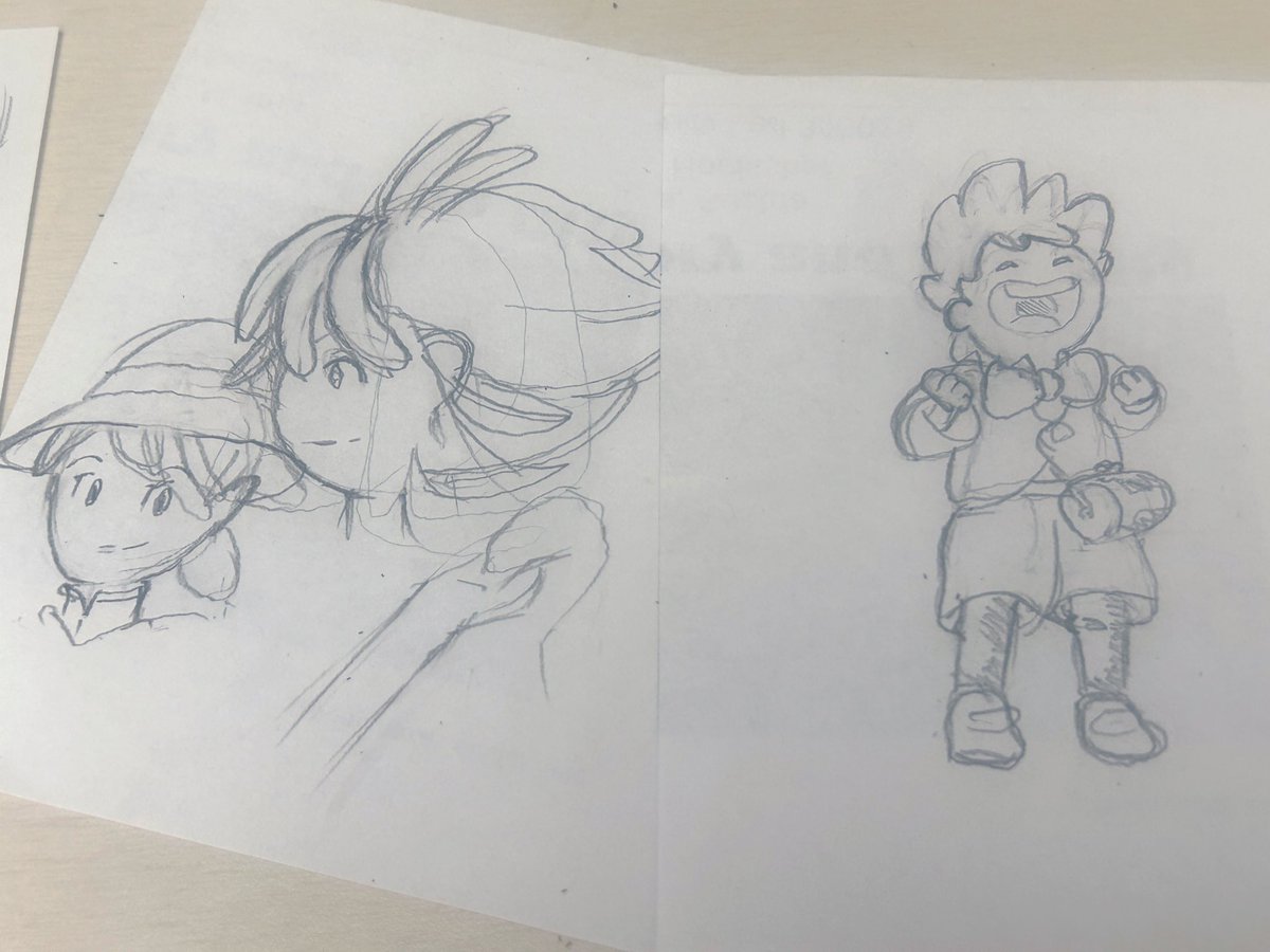 JavaCavendish's tweet image. Some doodles I’m using to practice my style 💙🍌💛

Can you tell who the characters are in the second sketch?

#JavArts