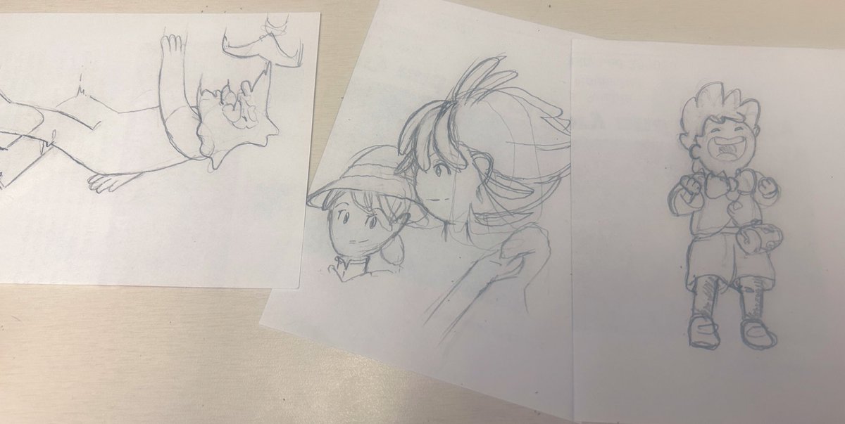 JavaCavendish's tweet image. Some doodles I’m using to practice my style 💙🍌💛

Can you tell who the characters are in the second sketch?

#JavArts