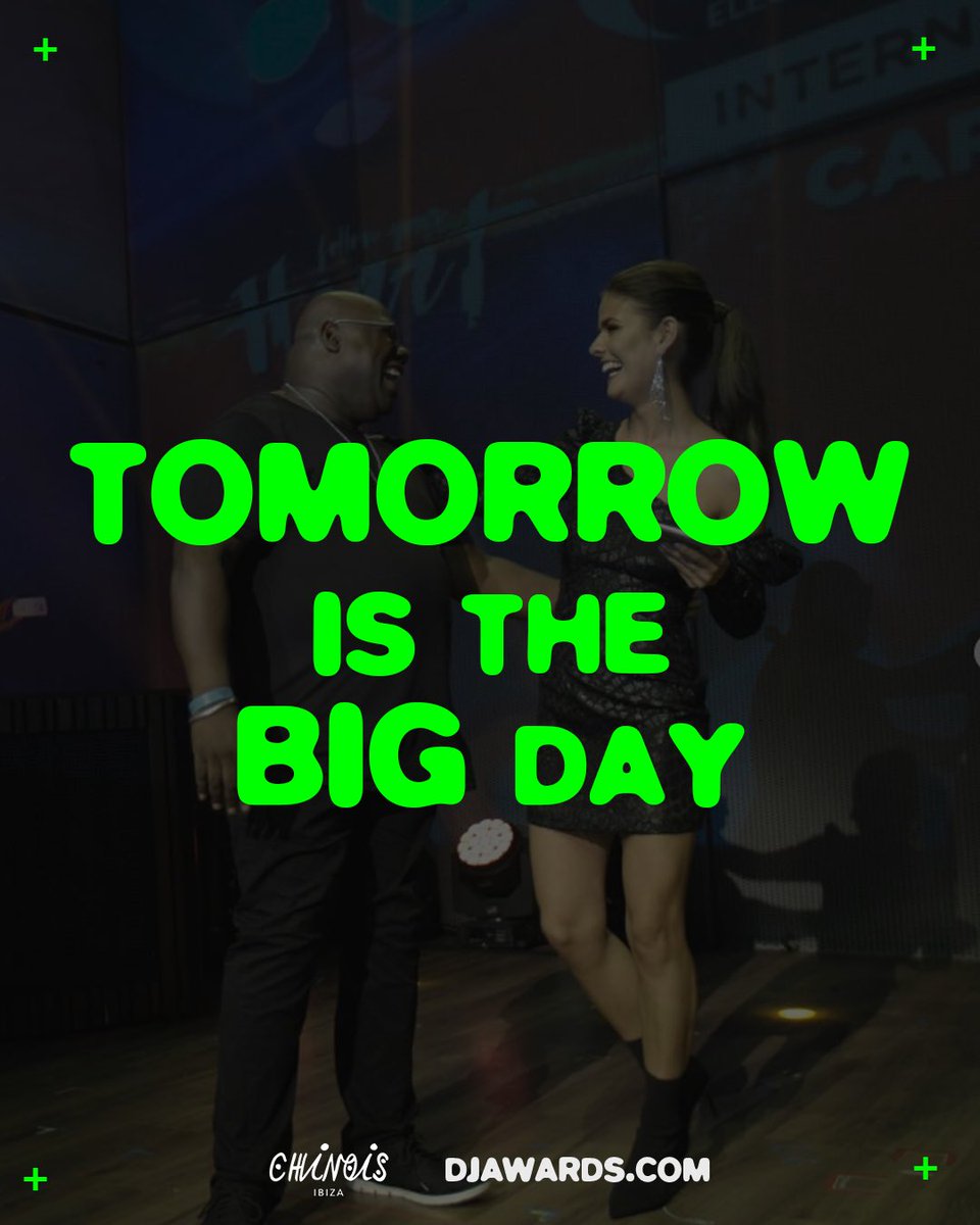 We’ve been counting down, and now it’s almost here—tomorrow is going to be unforgettable! 🎉 From epic performances to the most anticipated moments in electronic music, the DJ Awards 2024 at Chinois Ibiza will be one for the books! 🎶✨