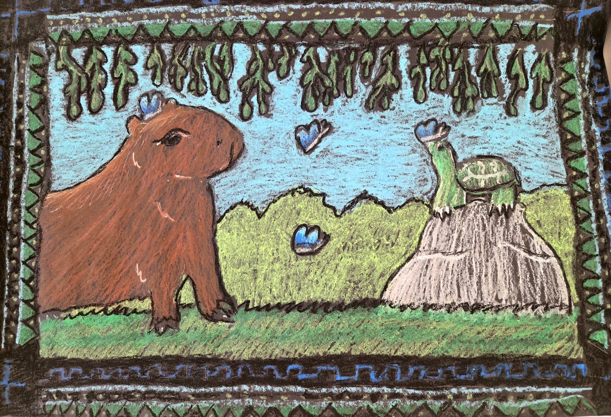 5th Grade Amazon Rainforest Oil Pastels Part 3!
<a href="/BearBranchInt/">Bear Branch Intermediate</a>
<a href="/FineArtsMISD/">Magnoliafinearts</a>
#BringingOutTheI #inspired #innovative #intentional