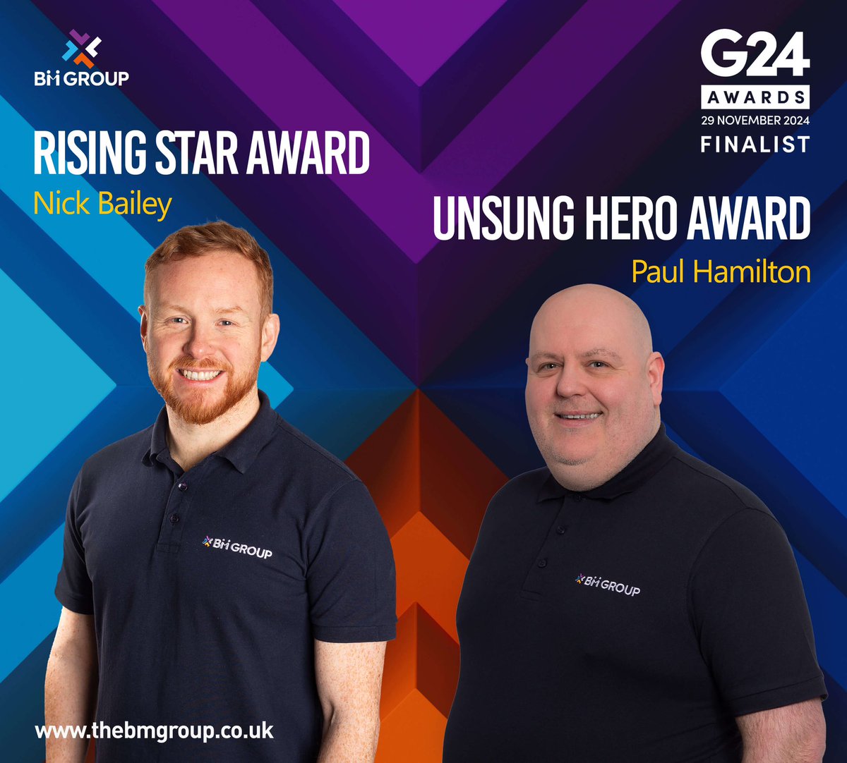 Business Micros (@business_micros) on Twitter photo Weβre proud to announce that two members of the BMG team have been nominated at this years <a href="/G_Awards/">G25 Awards</a> ππ»
Paul Hamilton in the Unsung Hero category
Nicholas Bailey in the Rising Star category
πππΏπΊπ» Weβre proud to announce that two members of the BMG team have been nominated at this years <a href="/G_Awards/">G25 Awards</a> ππ»
Paul Hamilton in the Unsung Hero category
Nicholas Bailey in the Rising Star category
πππΏπΊπ»