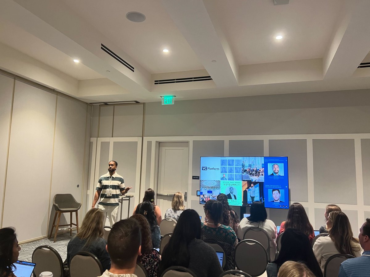 KaporCapital's tweet photo. Last week at the @letstalkops Conference, our Head of Portfolio Marketing @FiscalCliffW took the stage to share his insights on the ABCs of prompting to maximize the use of #AI tools and offered practical tips and strategies for navigating the evolving AI landscape 🚀 https://t.co/wXAtTWL6tn