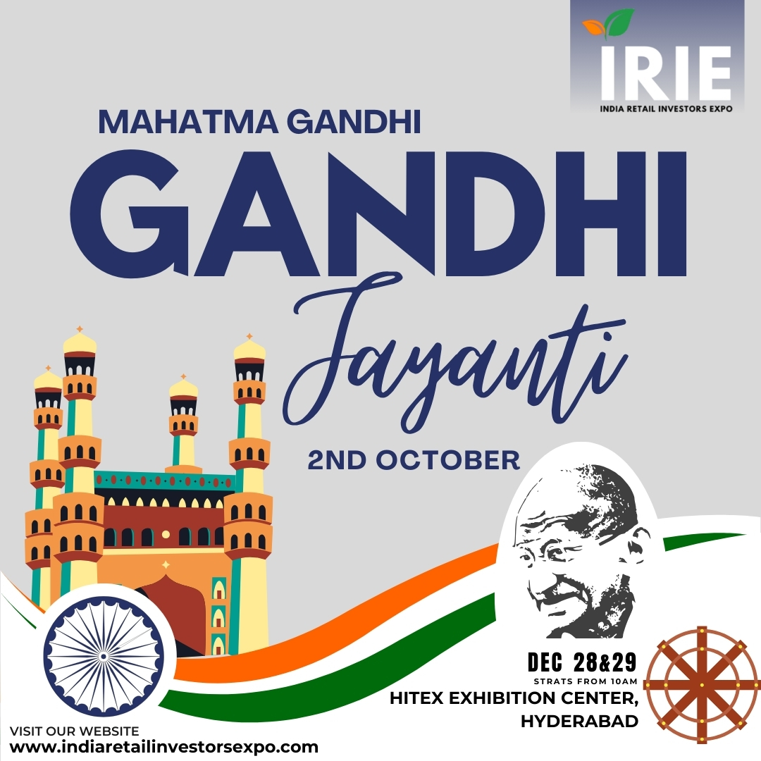 irieexpo's tweet photo. Join us in honoring the legacy of Mahatma Gandhi on 2nd October at (IRIE). Let’s celebrate his teachings of peace, love, and non-violence.

📅 Event Dates: December 28 &amp; 29
📍 Venue: HITEX Exhibition Center, Hyderabad
visit https://t.co/FJ4awRwHle https://t.co/okQrwjJpdq