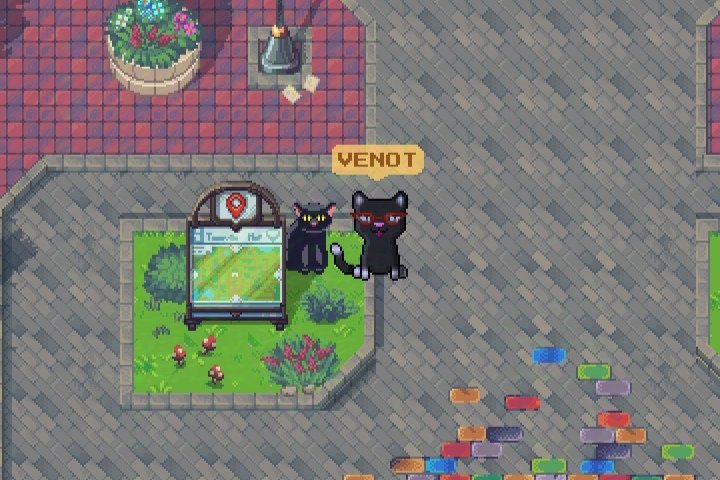 Mansterdragon1's tweet photo. @pixels_online Double black cat so cute, gl gl https://t.co/GznDT2IoPS
