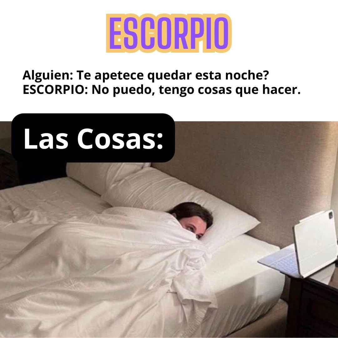 ♏ #Escorpio