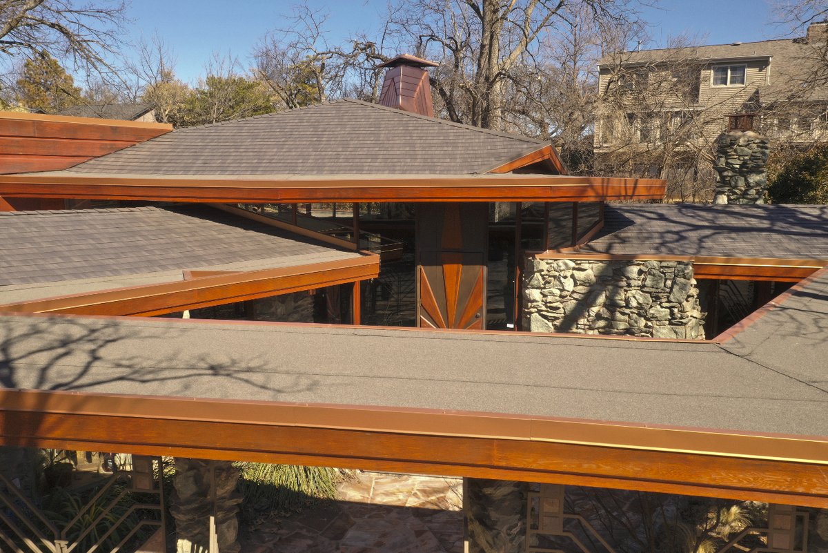 McRoof did this copper top job and some other custom roofs in the OKC area. #photography #rooftop #roof #roofing #rooftops