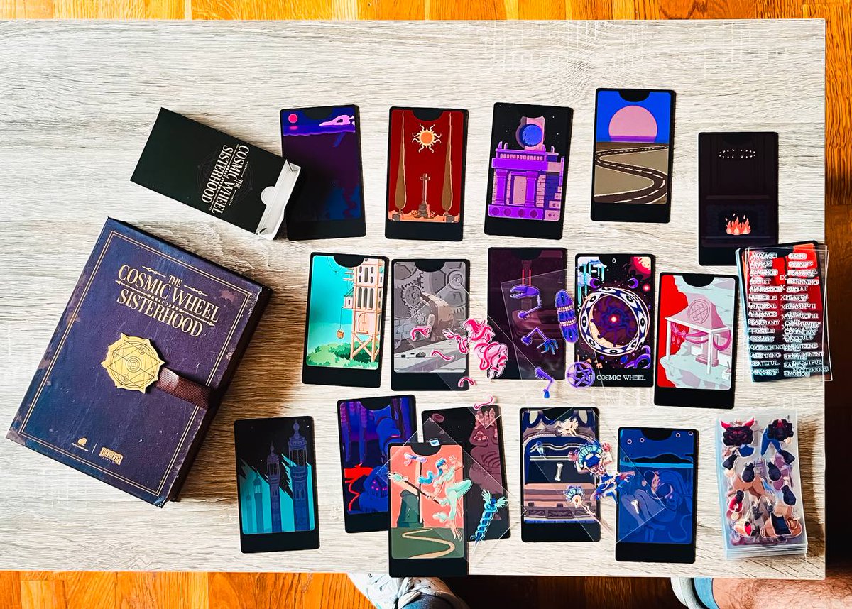 Deconstructeam (@deconstructeam) on Twitter photo Our art director <a href="/Marineteta/">Marina González</a> has been building some cards with The Cosmic Wheel Sisterhood's DIY Tarot deck.
This thing is too cool.
Stay tuned for pre-orders opening later this week. Our art director <a href="/Marineteta/">Marina González</a> has been building some cards with The Cosmic Wheel Sisterhood's DIY Tarot deck.
This thing is too cool.
Stay tuned for pre-orders opening later this week.
