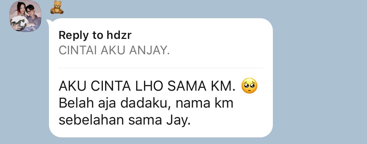 radiktaa's tweet photo. bukan buat gw. https://t.co/LufOqYt6fv