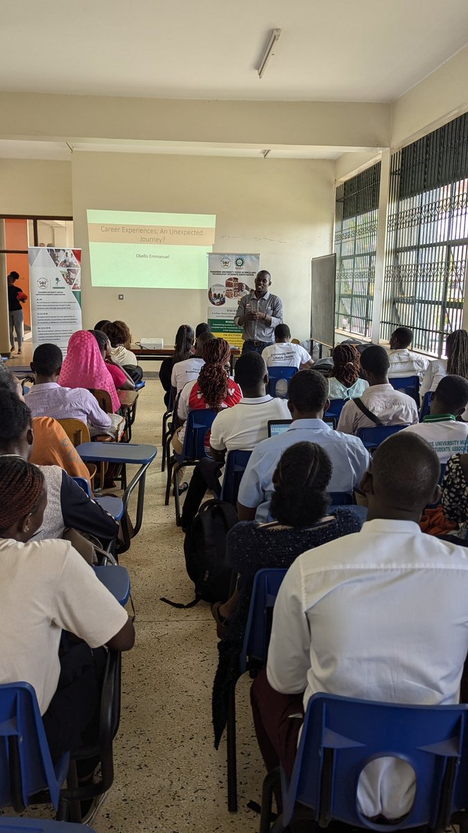 Today we were honoured to host Mr. Emmanuel Okello for a mentorship session with students of <a href="/SftnbSociety/">Sftnb Society</a>.  He encouraged students to always challenge themselves, be proactive and reach out for opportunities and people.
We are so grateful for the wonderful lessons shared.
