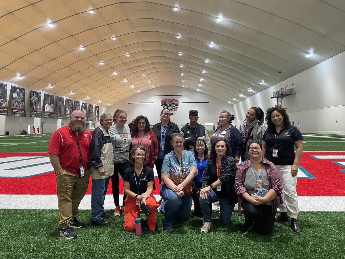 SE Team ready for the inclusive sports day at UNM!